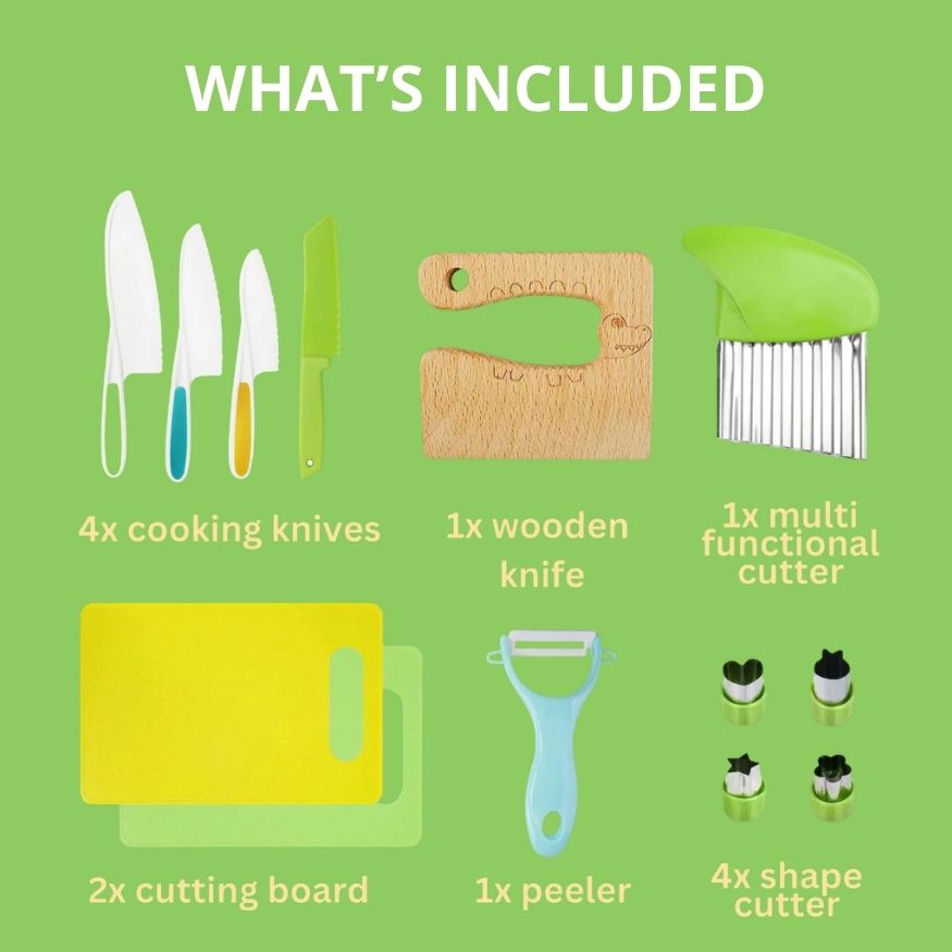Kid-safe kitchen kit