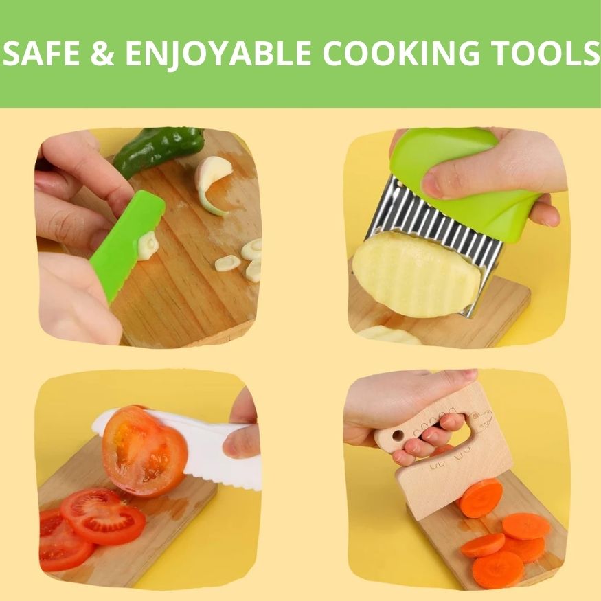 Kid-safe kitchen kit