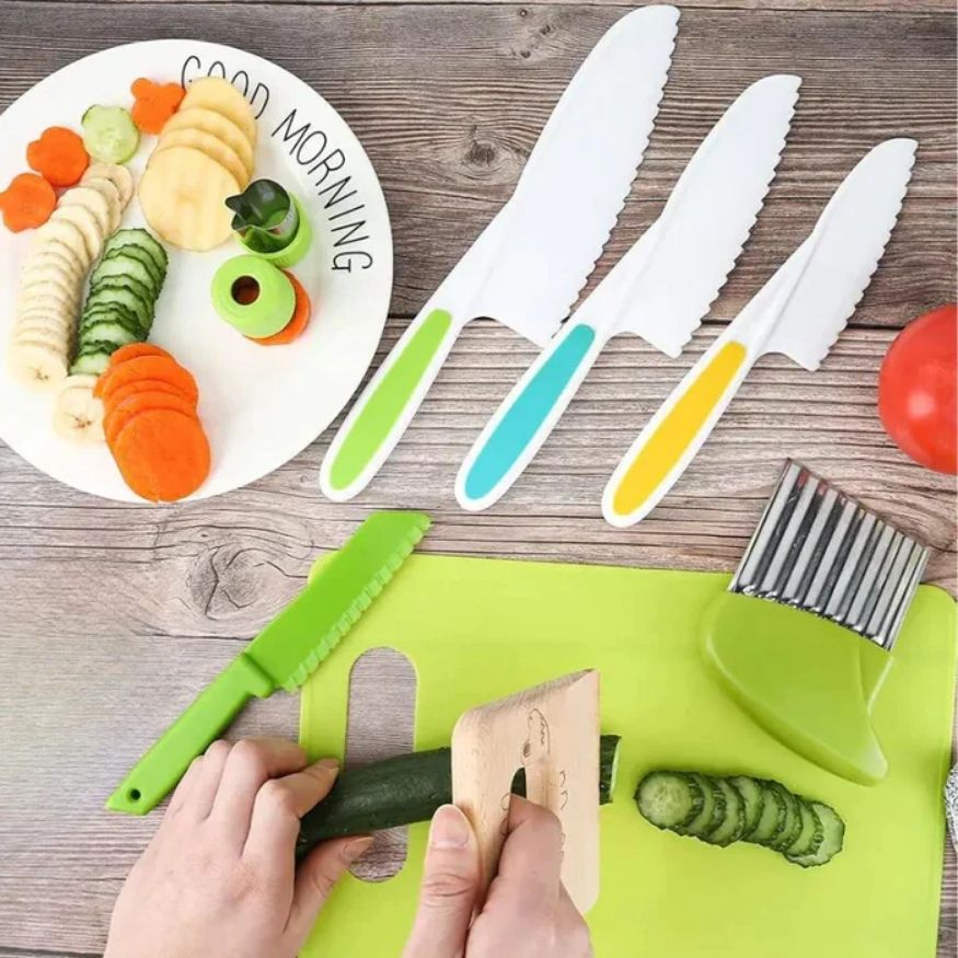 Kid-safe kitchen kit